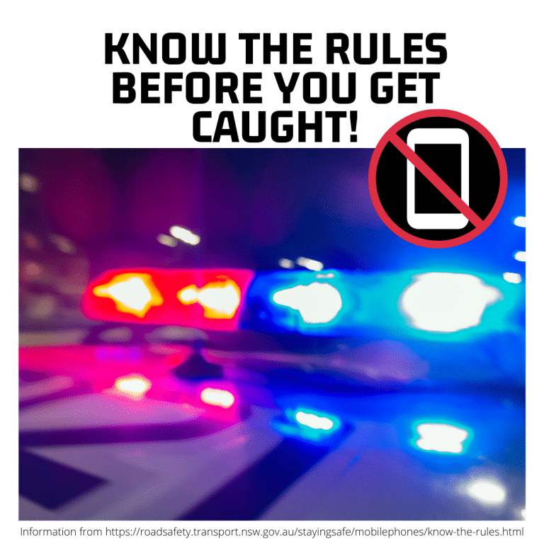The NSW Rules for using a mobile phone whilst driving Express Lube